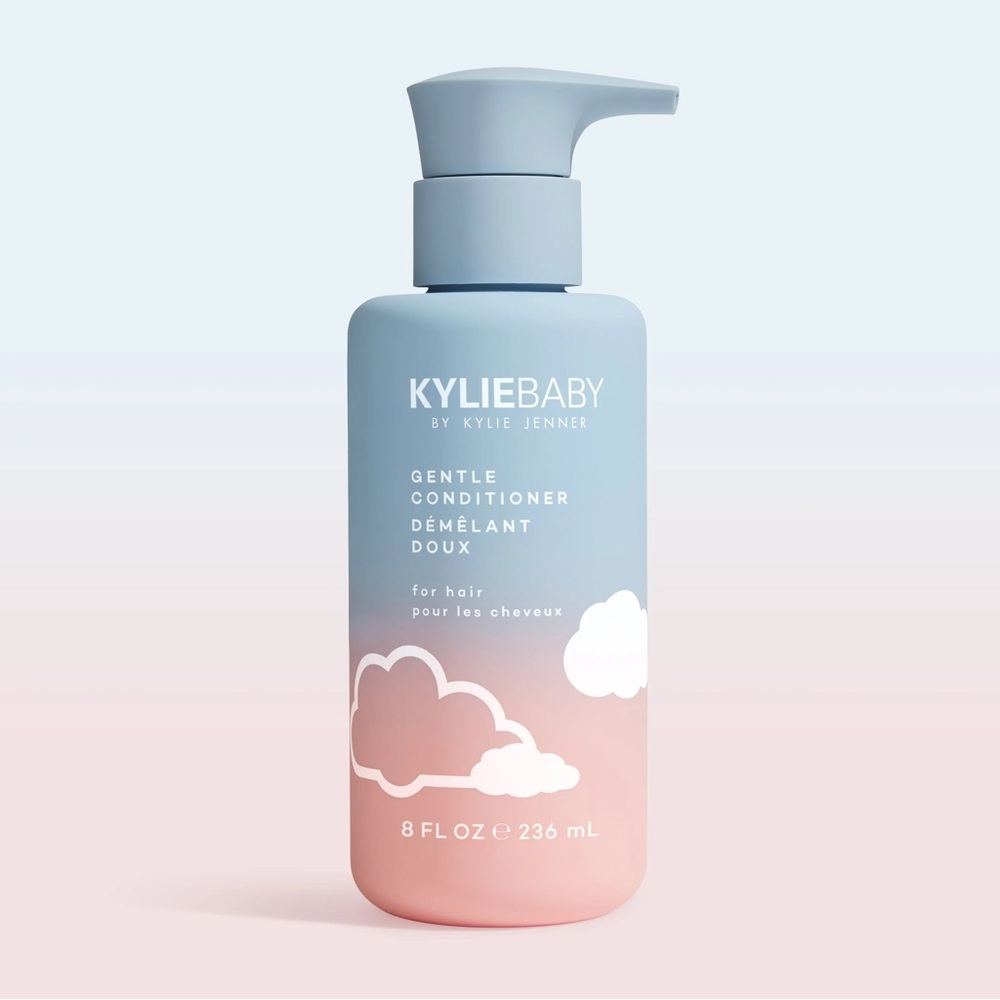 Kylie Cosmetics Gentle Conditioner Baby Hair Care Pump Kardashian Baby Shower